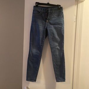 Lucky Brand high rise skinny bridgette jeans